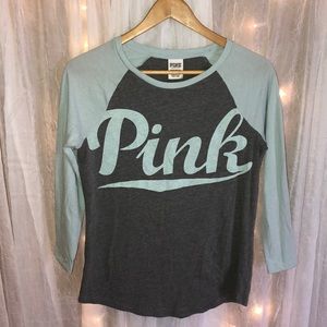 Vs PINK baseball tee